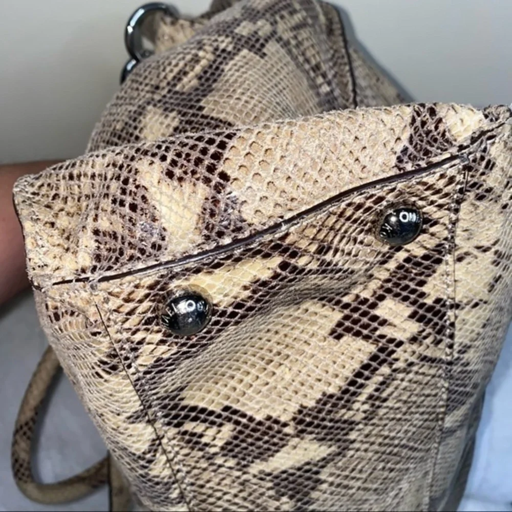 Michael Kors snake print Large Tote Hamilton - Picture 6 of 15